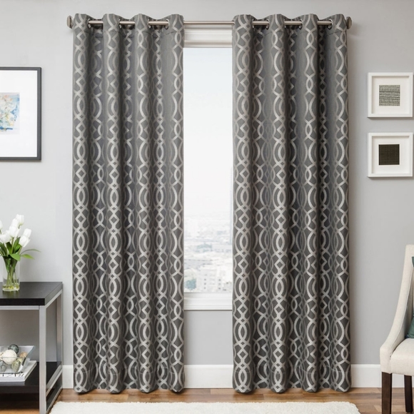 Softline Everest Grommet Top Curtain Panel 120 x 55 - Picture 1 of 6